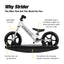Strider Pro 2-in-1 Rocking Bike Black Pearl