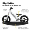 Strider Pro 2-in-1 Rocking Bike Silver