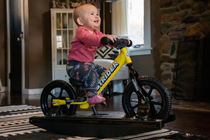 Strider Sport 2-in-1 Rocking Bike — Hello Yellow! – Strider Bikes Australia